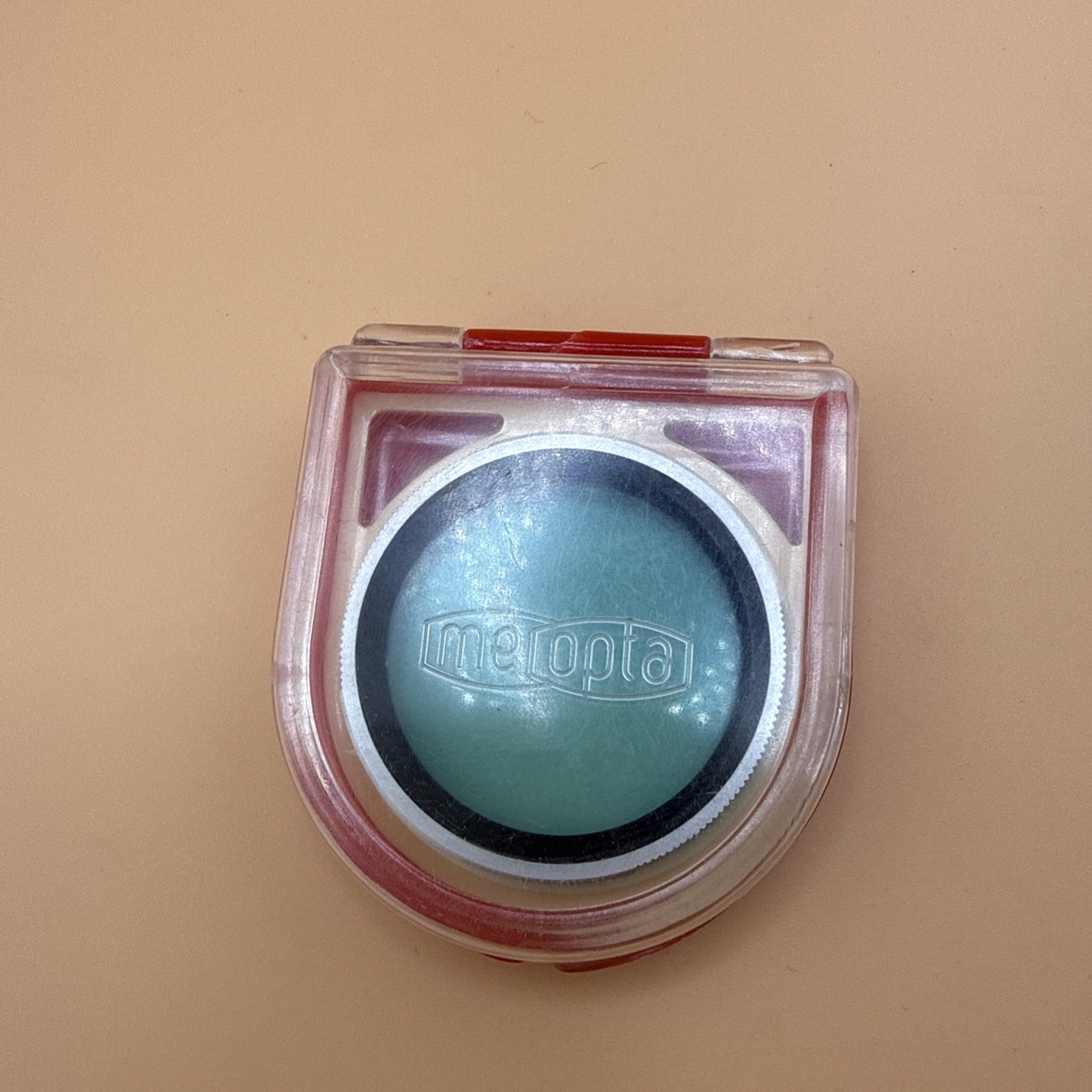Flexaret 2 Piece MEOPTA B1 B36 Color Filter Czechoslovakia Genuine Blue & Yellow
