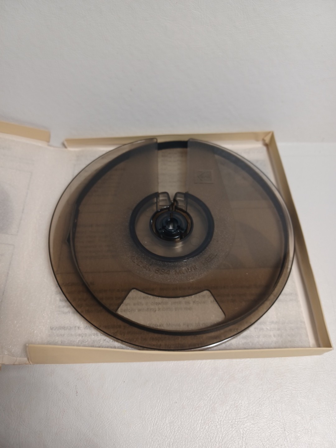 Vintage Kodak 884 Movie Reel For Super 8 and 8mm/400ft Unused. NOS. see pics.