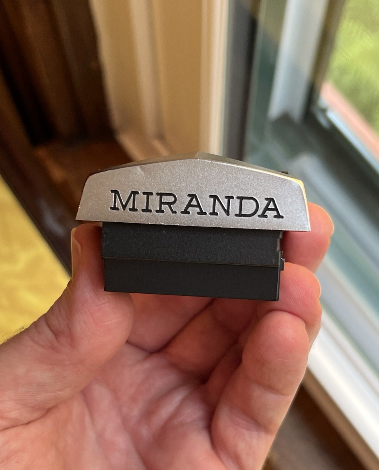 Miranda Film Camera Eye Level Finder + Automatic Extension Tube & 2 Lens Cases