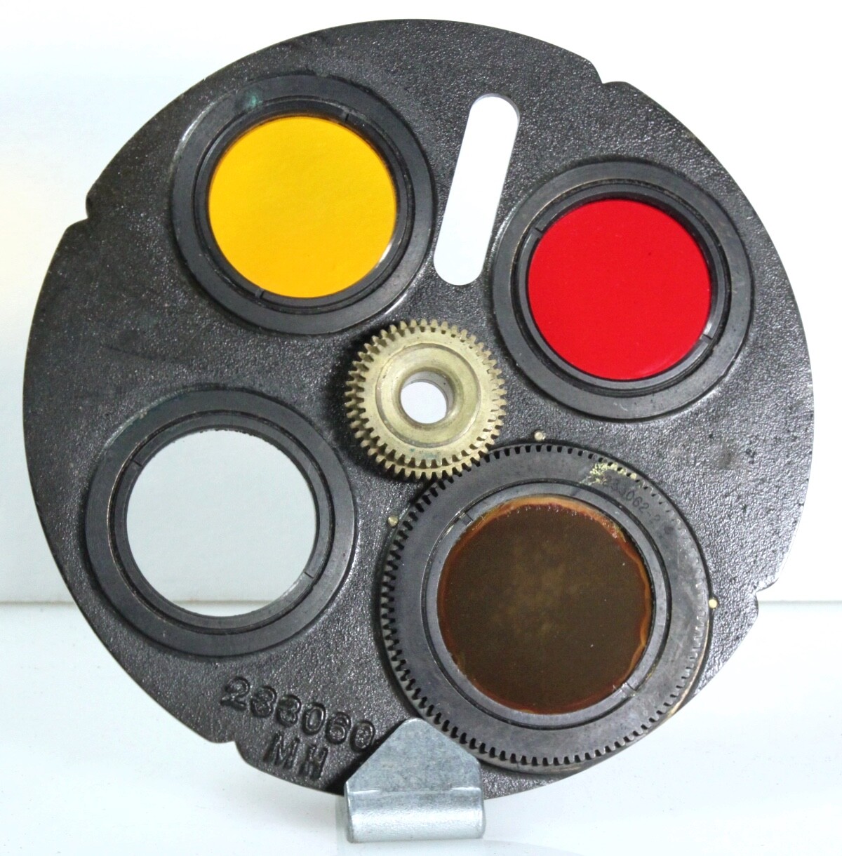 Filter Wheel/Turret for Large Black & White Film Camera -Aerial? -15cm. – Used