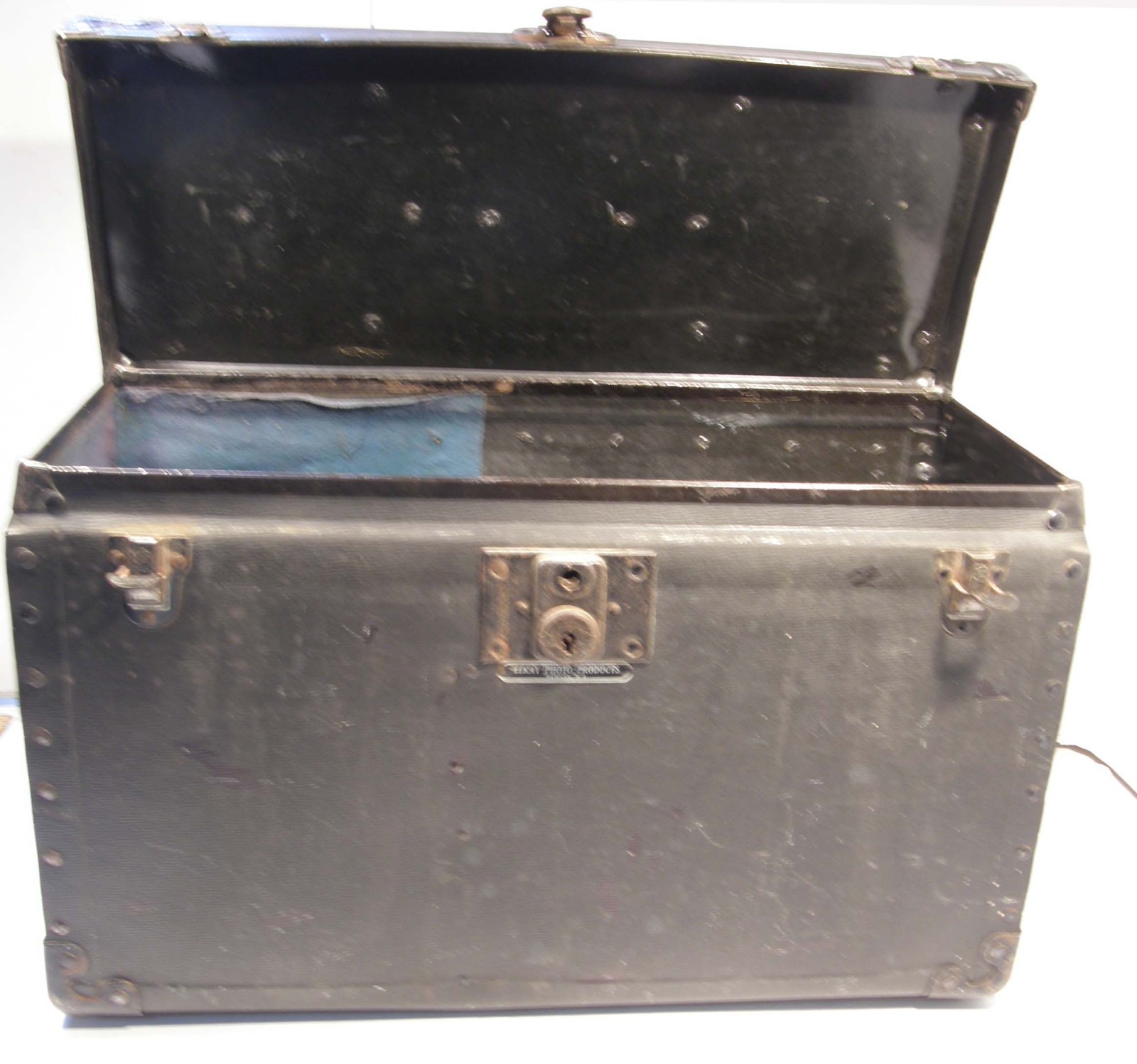 VINTAGE ELKAY PHOTO PRODUCTS PHOTOGRAPHERS FIELD TRAVEL HARD BLACK CAMERA CASE