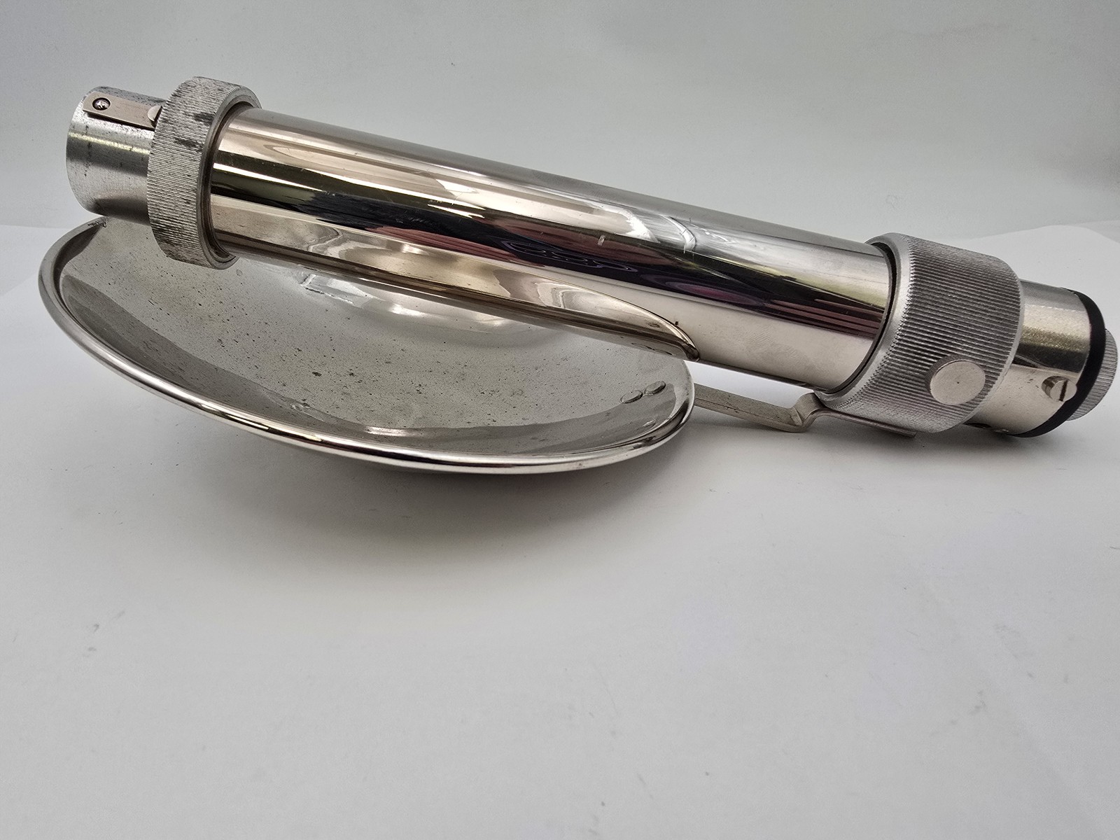 Vtg Kobold Flash Unit Droid Caller Cast Kit Film Photography Chrome Accessory