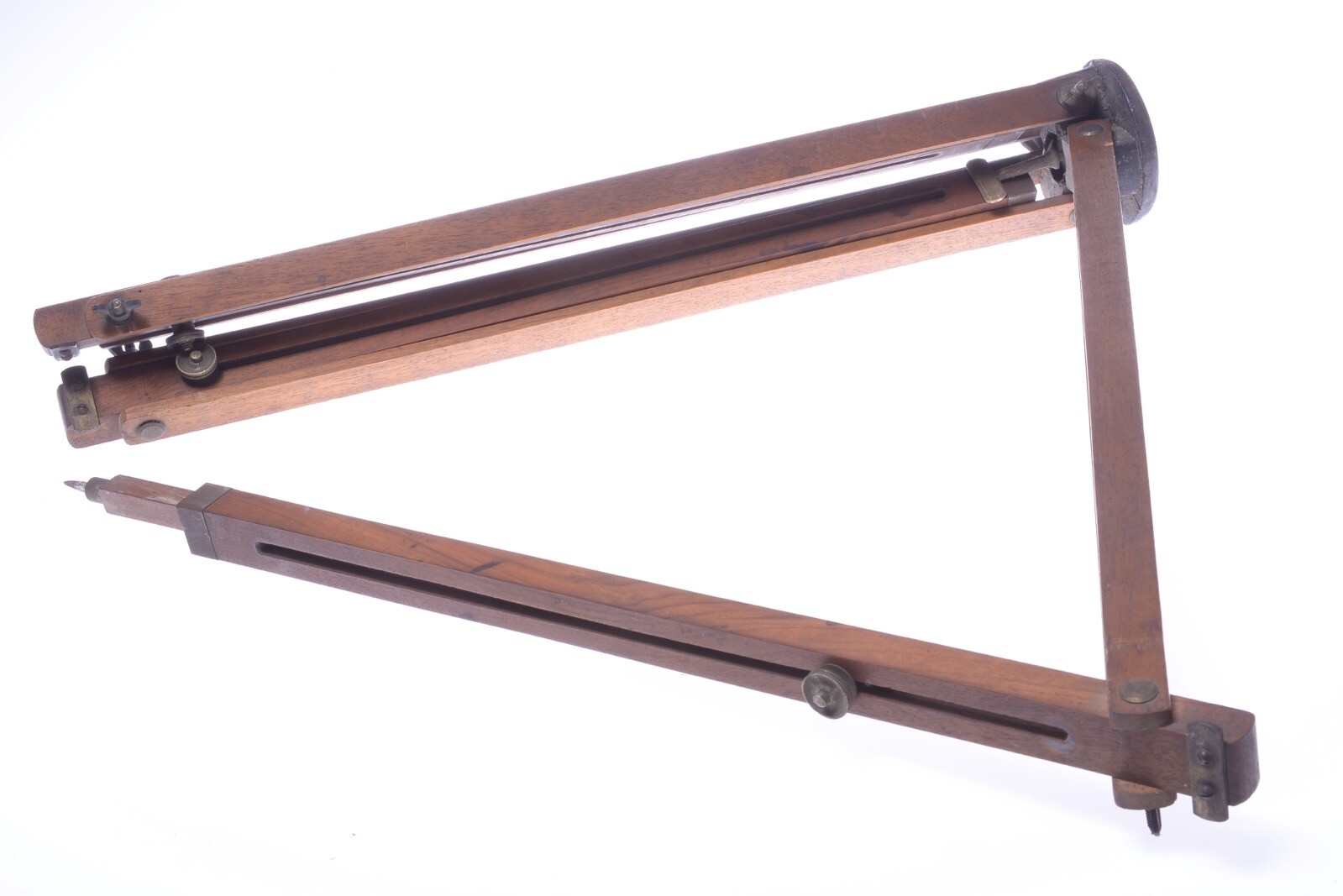 ✅ ANTIQUE WOOD TRIPOD 125CM, 49.21″ GLASS PLATE 9x12cm LARGE FORMAT FIELD CAMERA