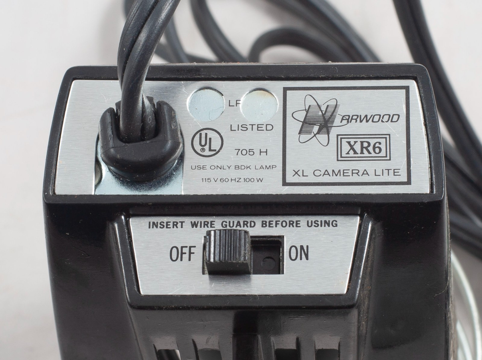 Vintage Harwood XR6 Camera Light Works