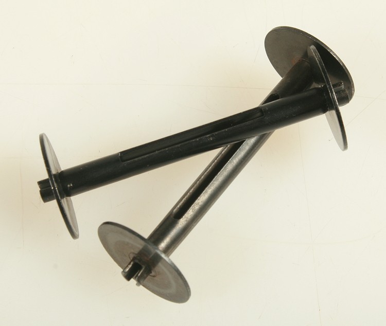 FILM METAL TAKE UP SPOOLS, SET OF 2 , 1 7/8THS INCHES TALL