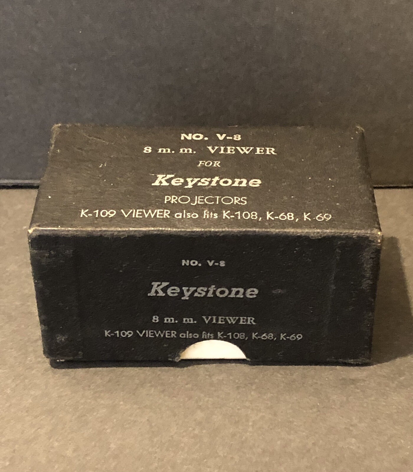 Vintage Keystone 8mm Projector Viewer No. V-8 also fits K-108, K-68, K-69