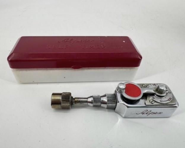 Alpex Self Timer Camera Accessory Tested Working w/ Original Case