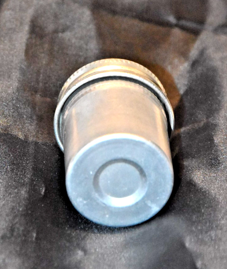 Vintage 1950’s 35mm Camera Film Metal Canister for Geocaching*/