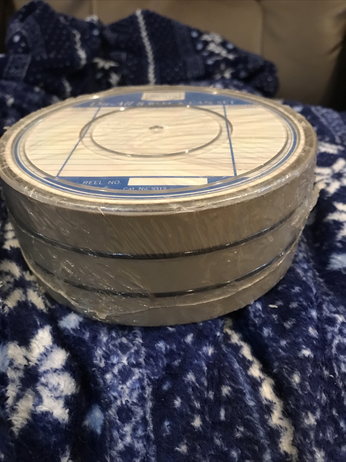 3 VINTAGE SEARS 200 FT 8MM REEL & CAN PAC NIP NOS
