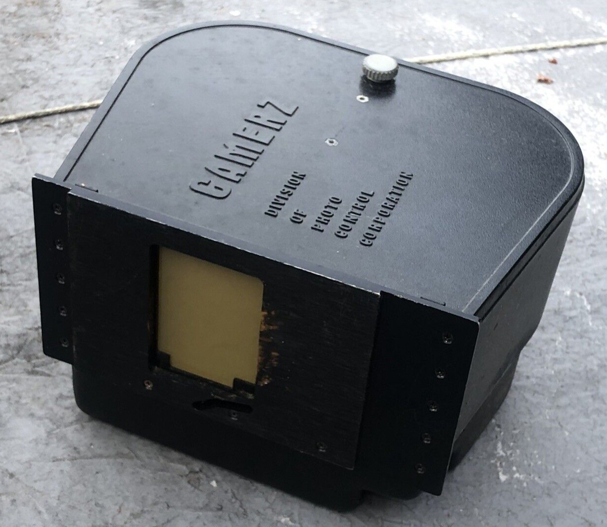 Camerz Photo Control Split 70mm Film Magazine Used with Camerz Classic Cameras