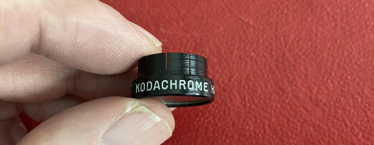 Vintage EASTMAN KODAK CO Kodachrome Haze Filter Z Mount w/ Box Brochure