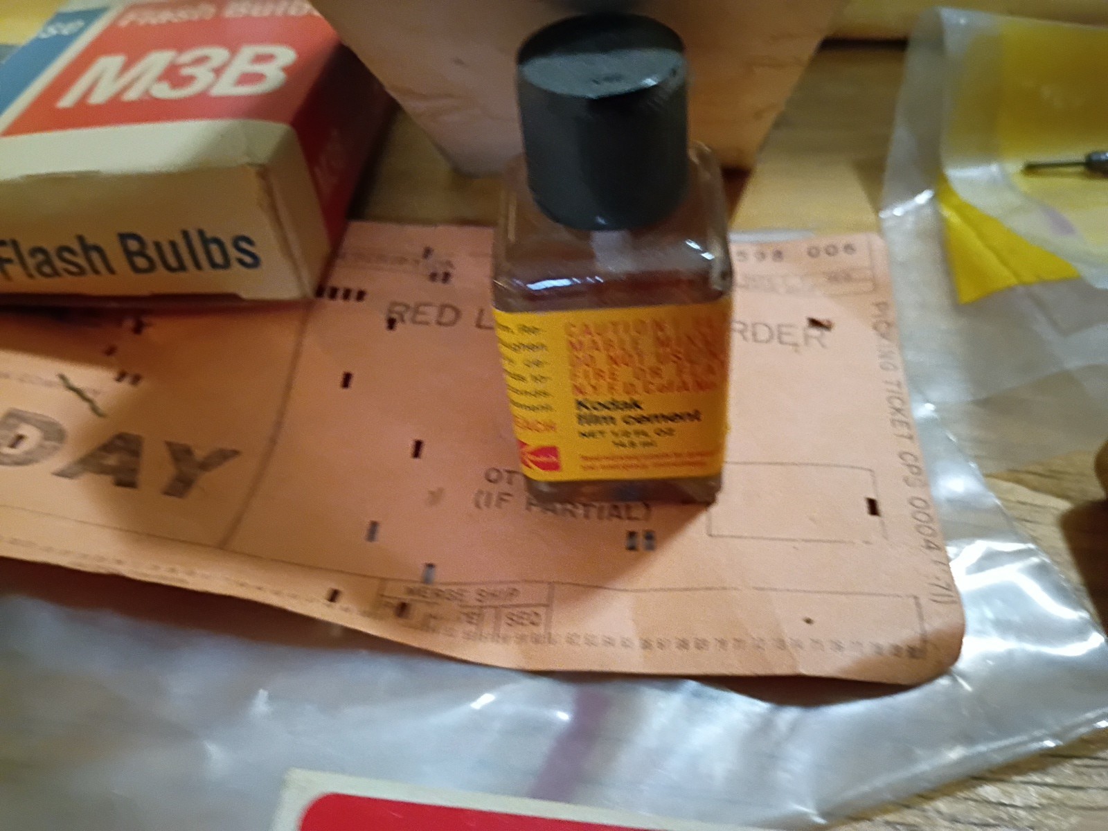 Misc camera parts flash bulbs vintage staplers and more