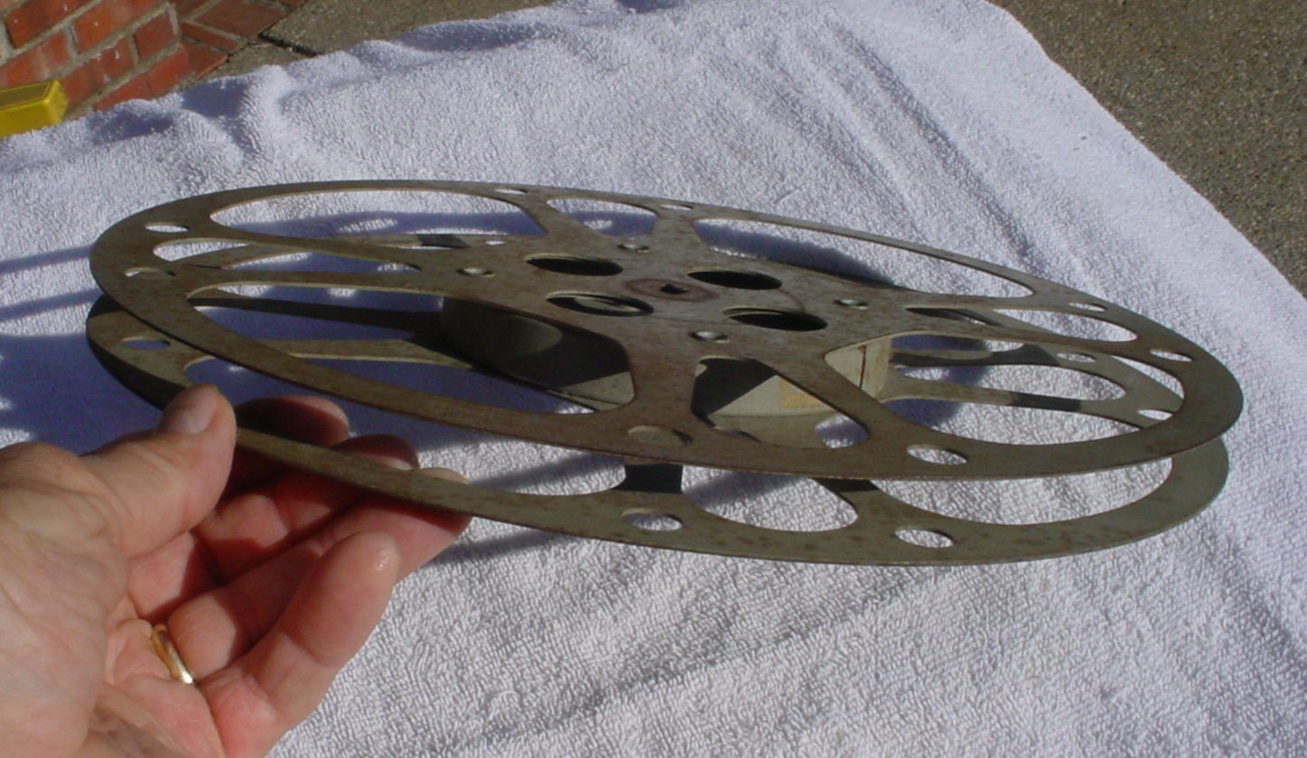 Vintage 16mm Goldberg Brothers Movie Reel Metal 12 Inches
