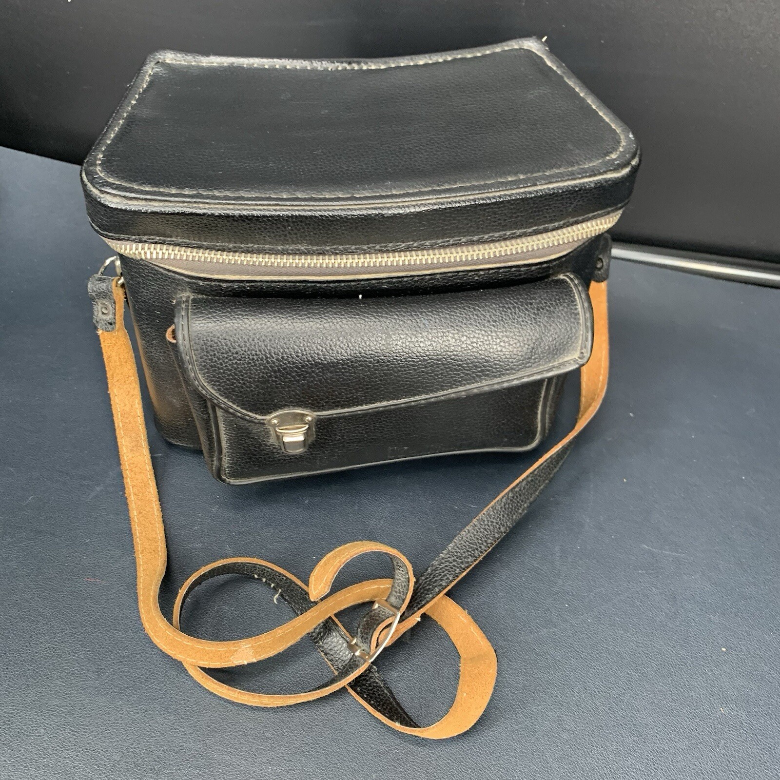 Rare Vintage Kali Bag Retro Film Camera Leather Case PB20 Handcrafted In Japan