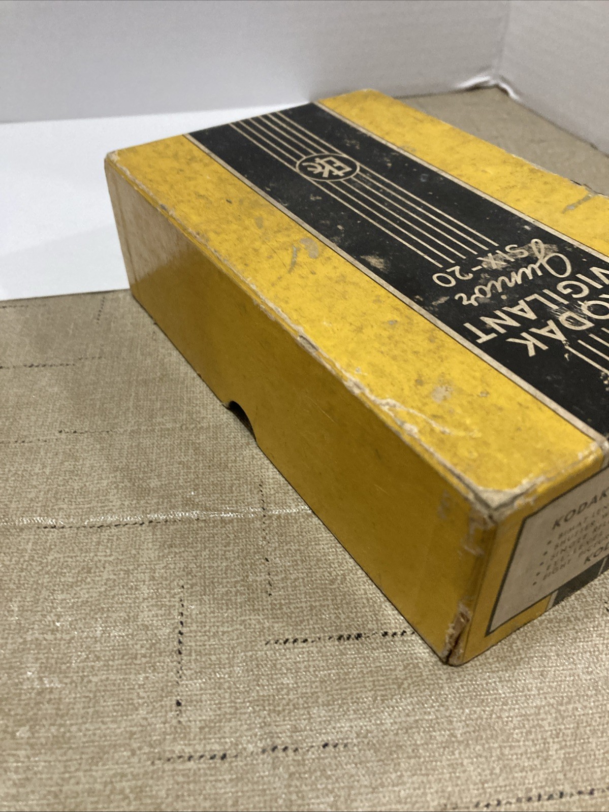 Vintage Original Box for Kodak Vigilant Junior Six-20~Box Only