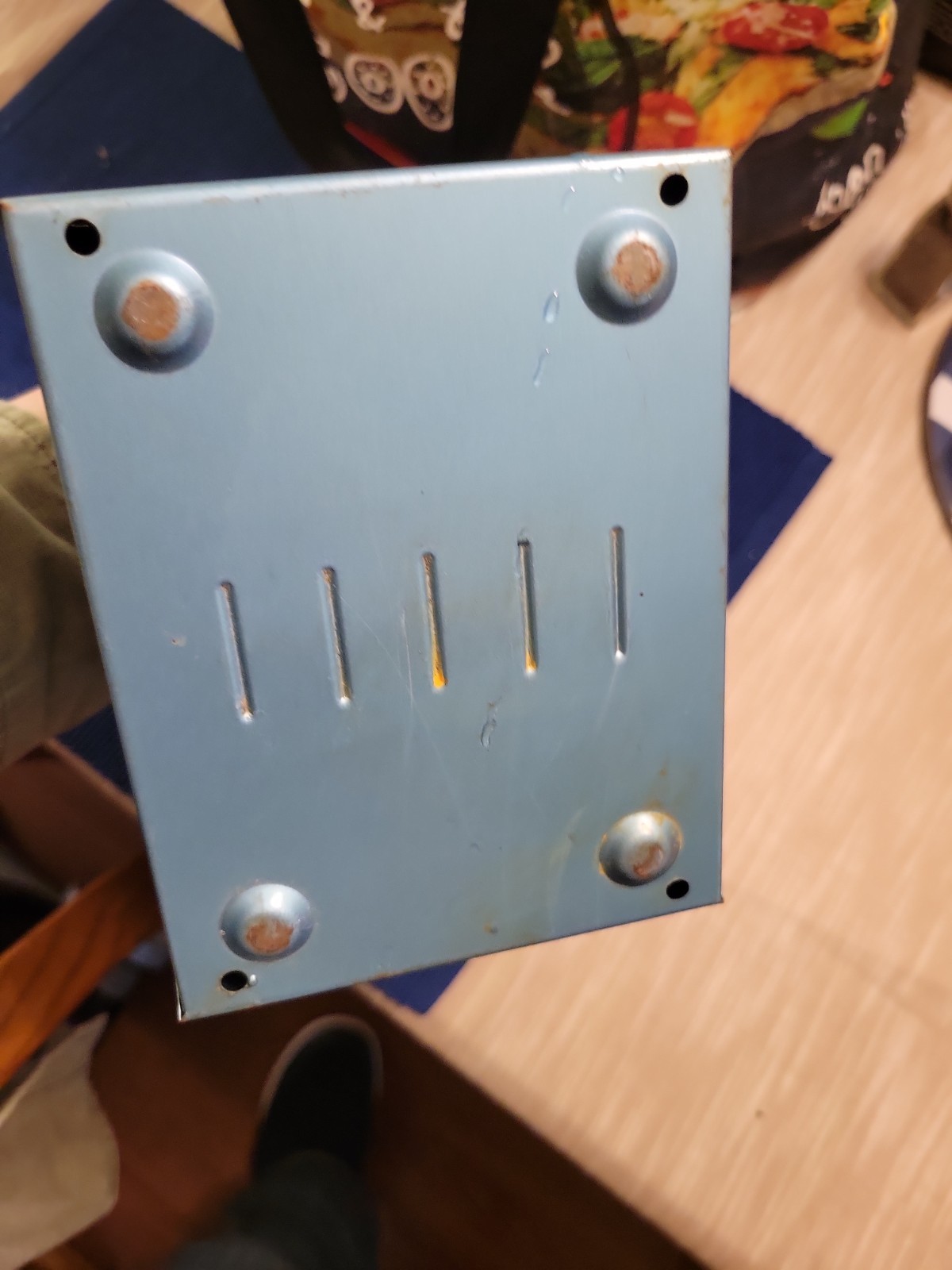 Vintage Kmart Metal Reel Storage Film Case Box