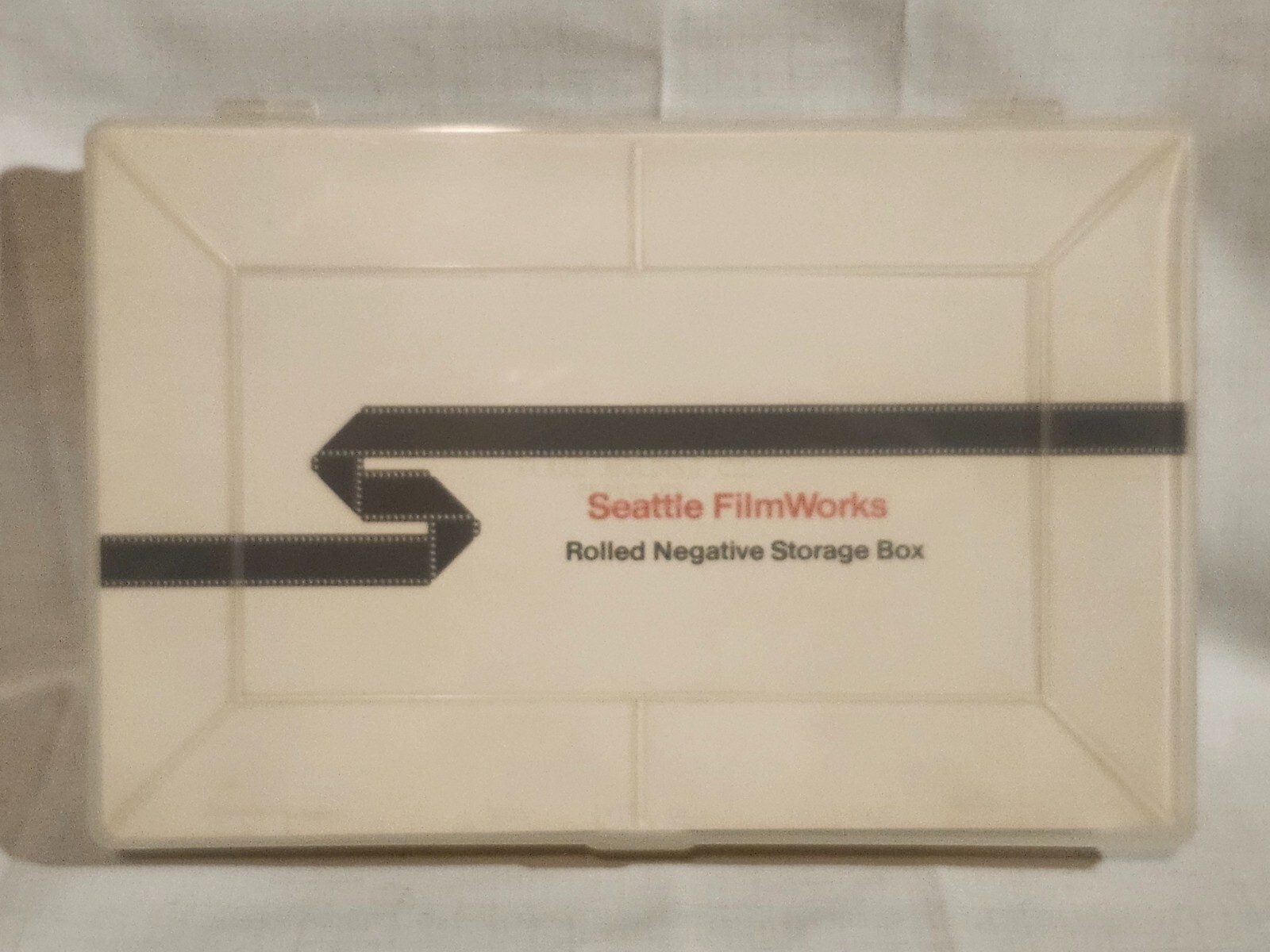 Vintage Seattle FilmWorks Rolled Negative Film 18 Slot Storage Box