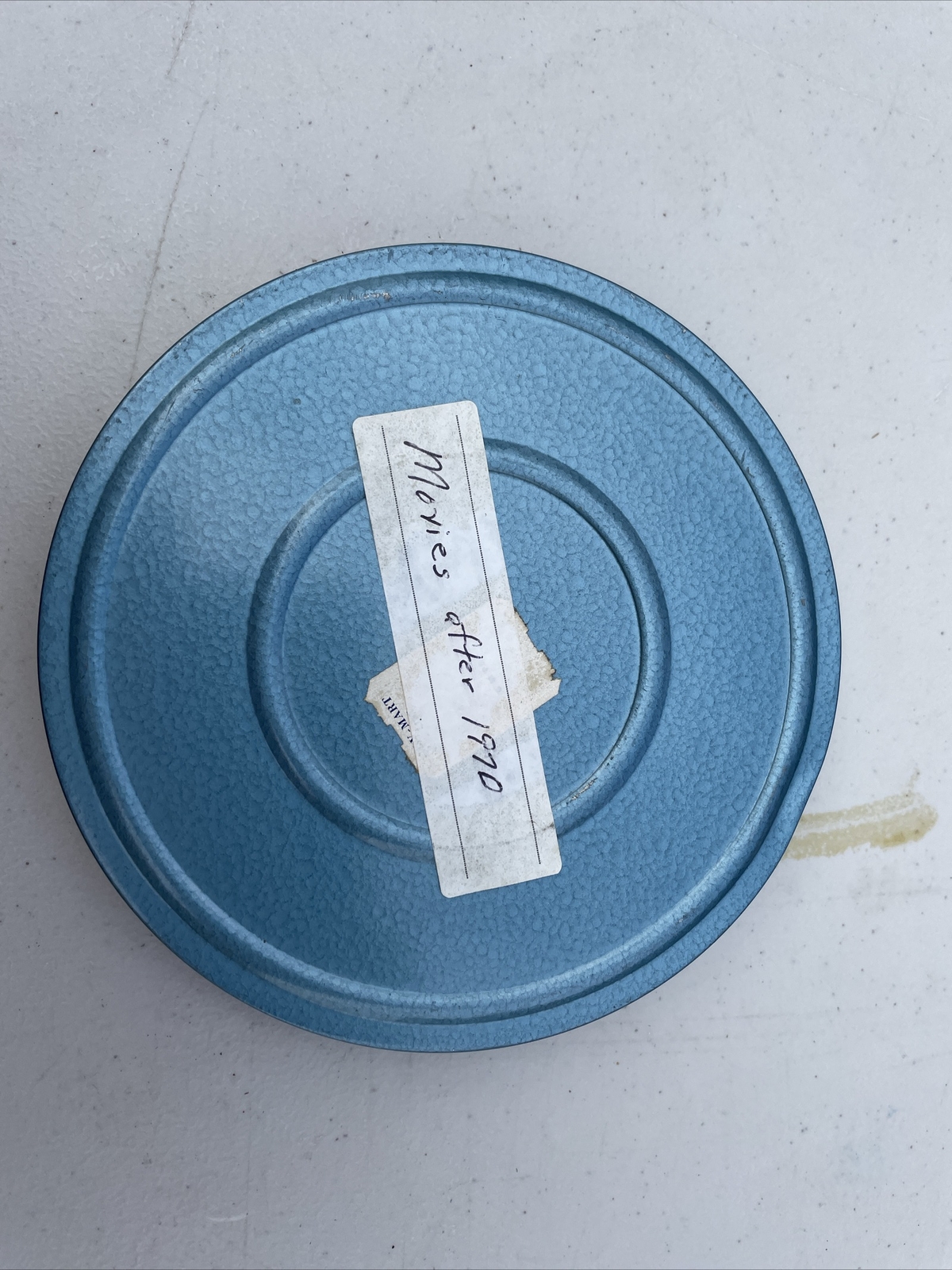 Vintage 8mm Film Reel + Metal Can Marked movies after 1970 617