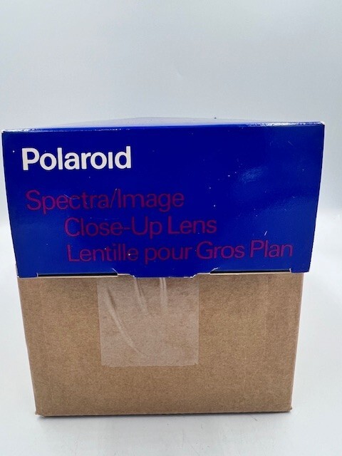 Vintage ￼Polaroid Spectra/Image Close Up Lens with Case, Book & Original Box