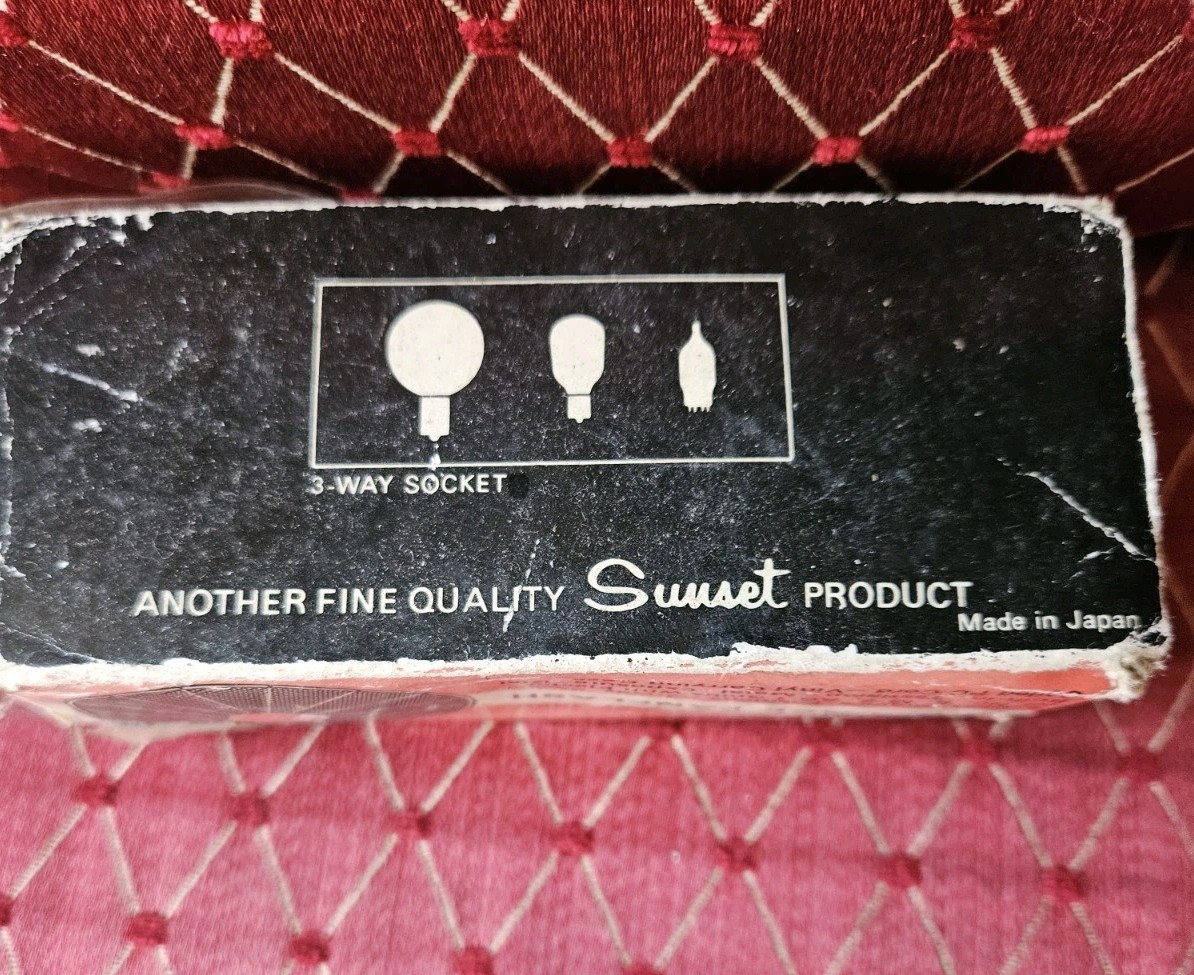 Sunset BC Bounce Fanflash Model 1000 Vintage Collectible Photography Light