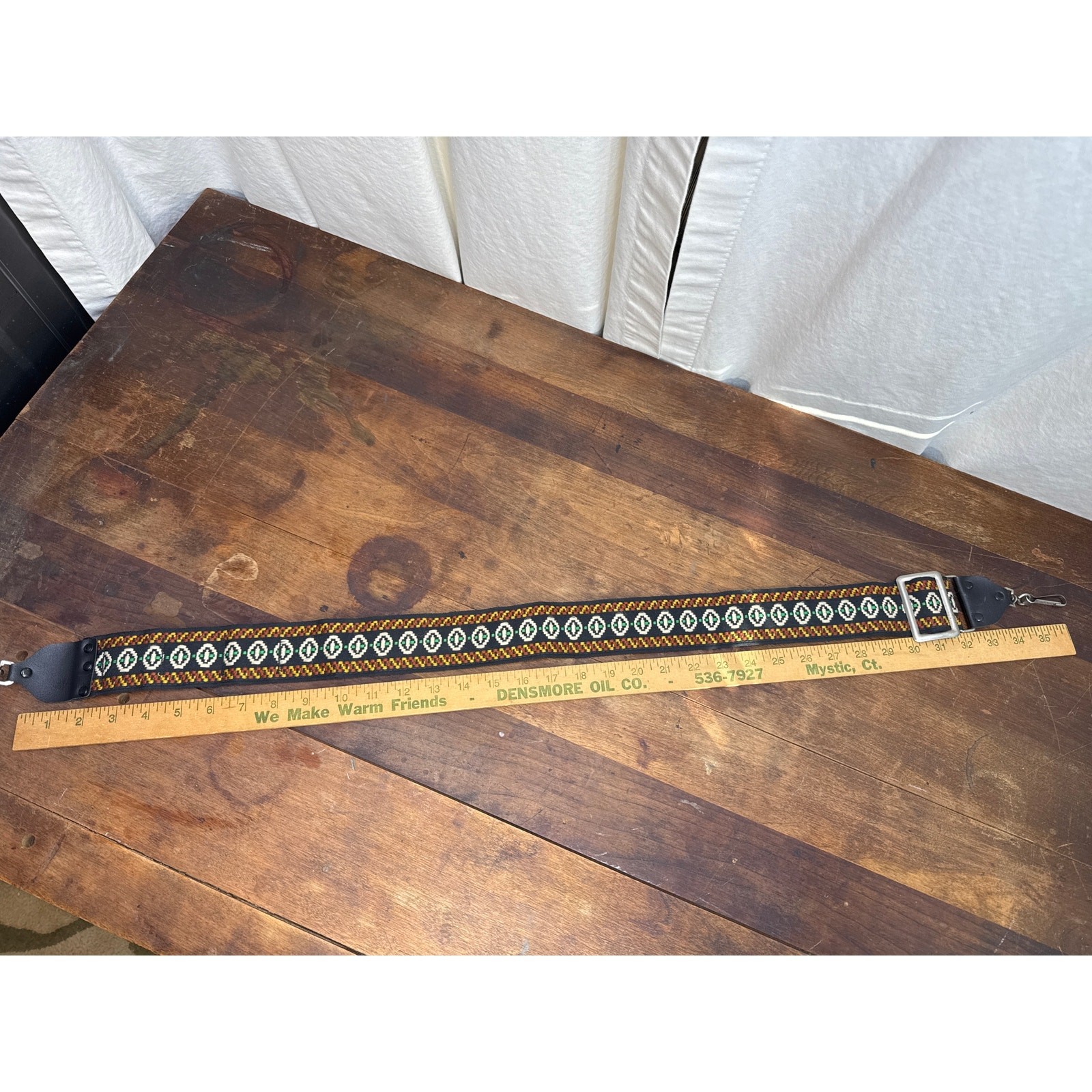 Vintage Camera Strap 2″ Band Holds 3 Film Rolls Hippie Retro Boho Photographer