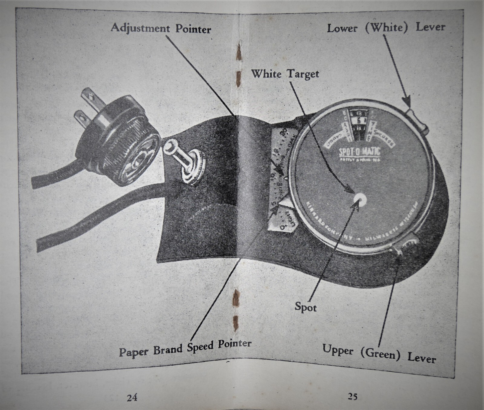 Vintage Kinnard Spot-O-Matic Enlarging Meter