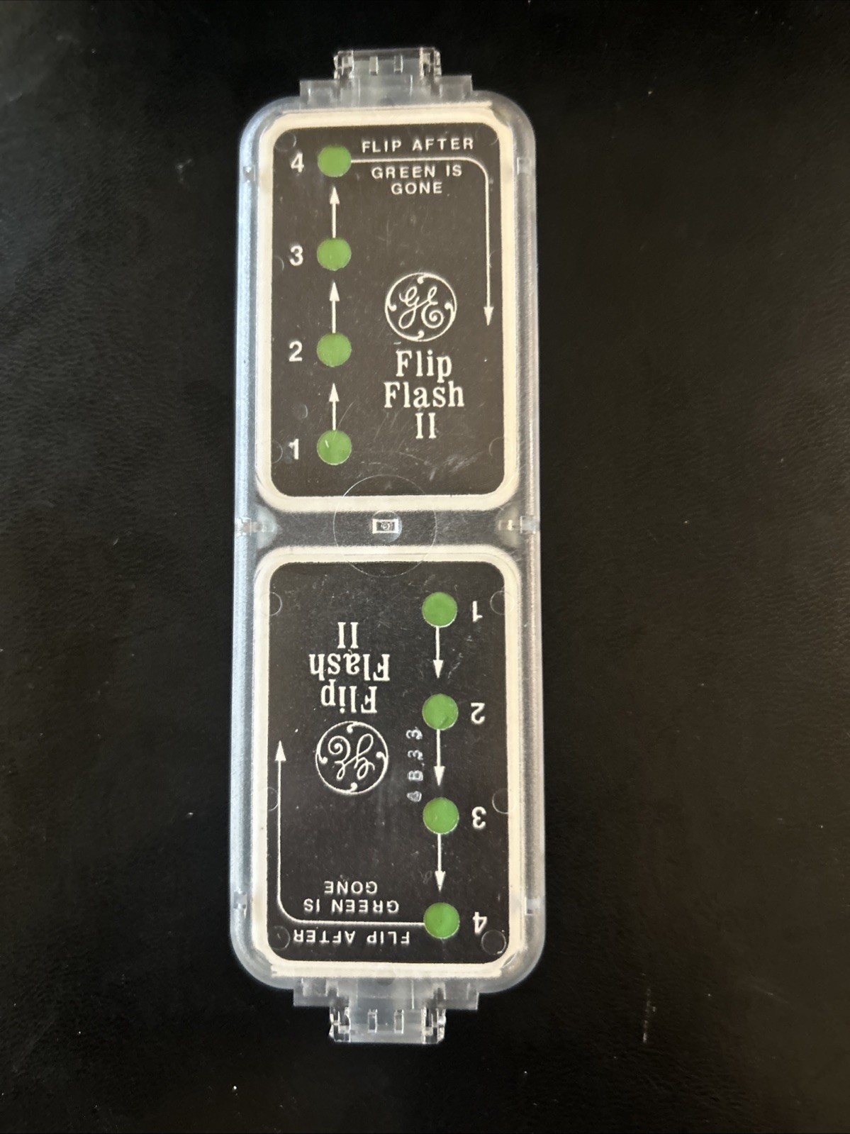 Vtg. GE General Electric Flip Flash II Camera Flash Bulbs Set new flash bar 8 ct