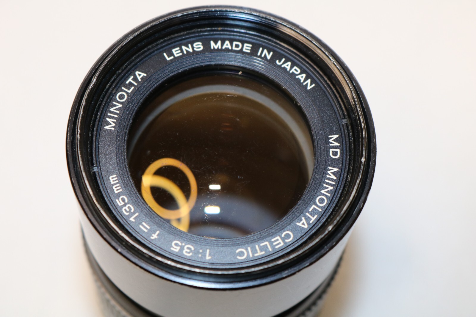 Minolta MD Celtic 135mm 1:3.5 Lens. F3.5 Manual Focus Prime Portrait lens