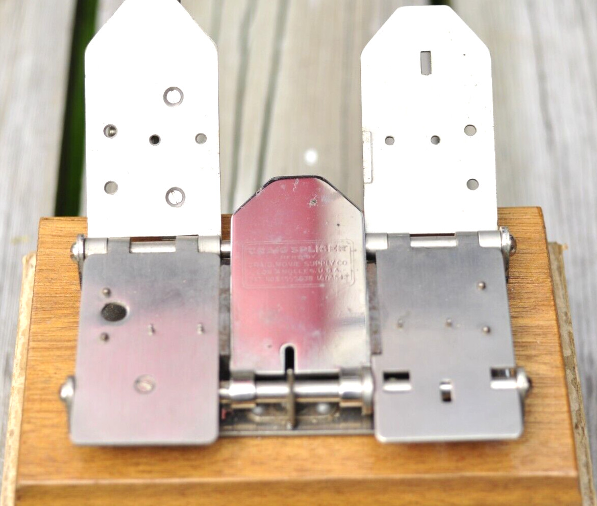 Craig Senior 8mm & 16mm movie film splicer.