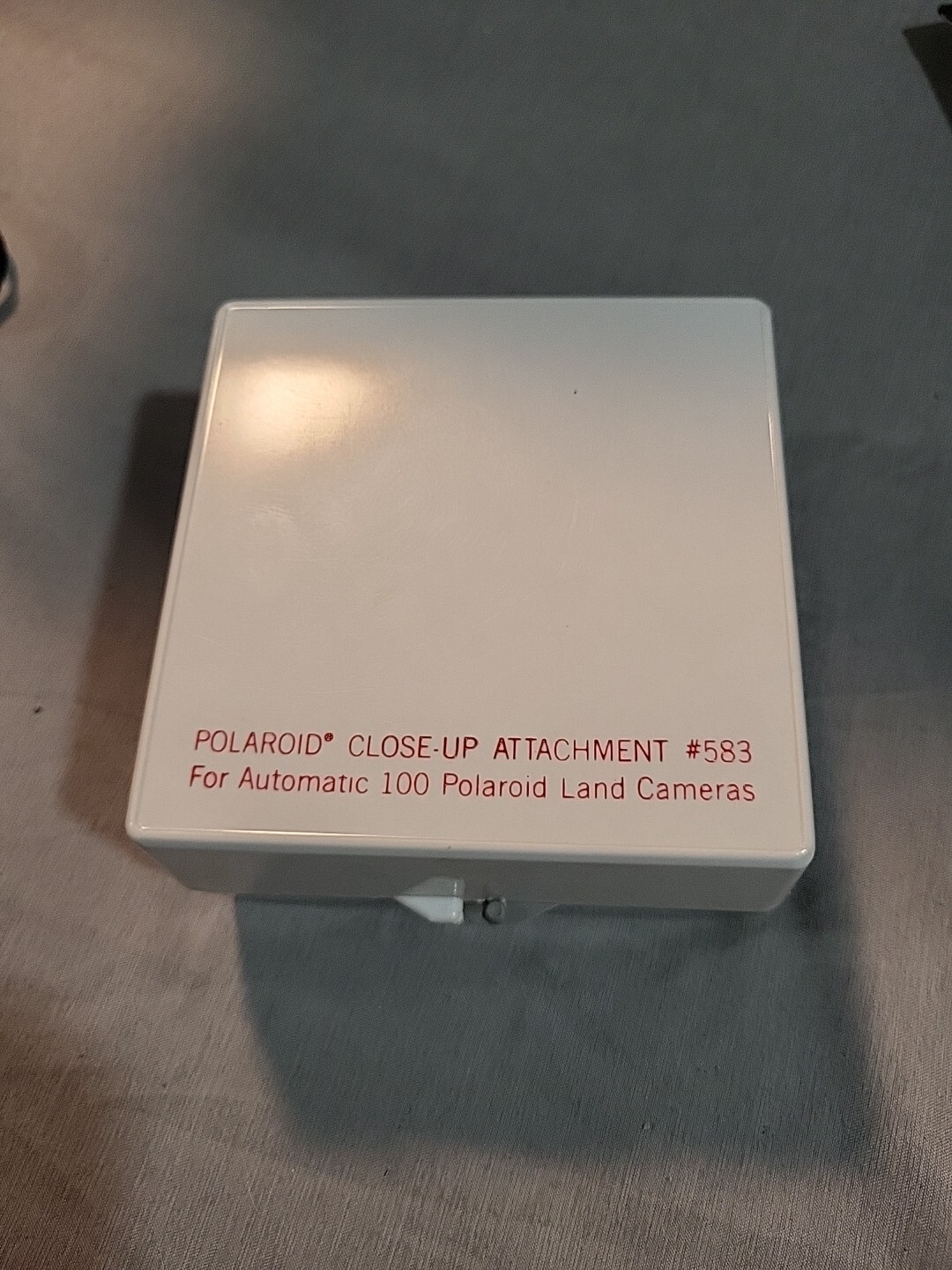 Vintage Polaroid Close-Up Kit #583 w/ Box & Camera Portrait Kit #581