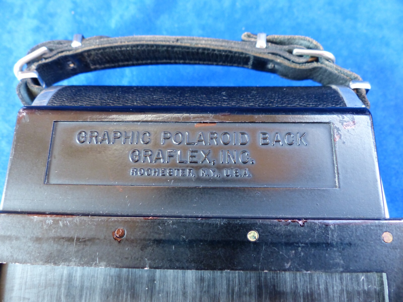 Vintage Graphic 4×5 Polaroid back – Graflex – in very good condition