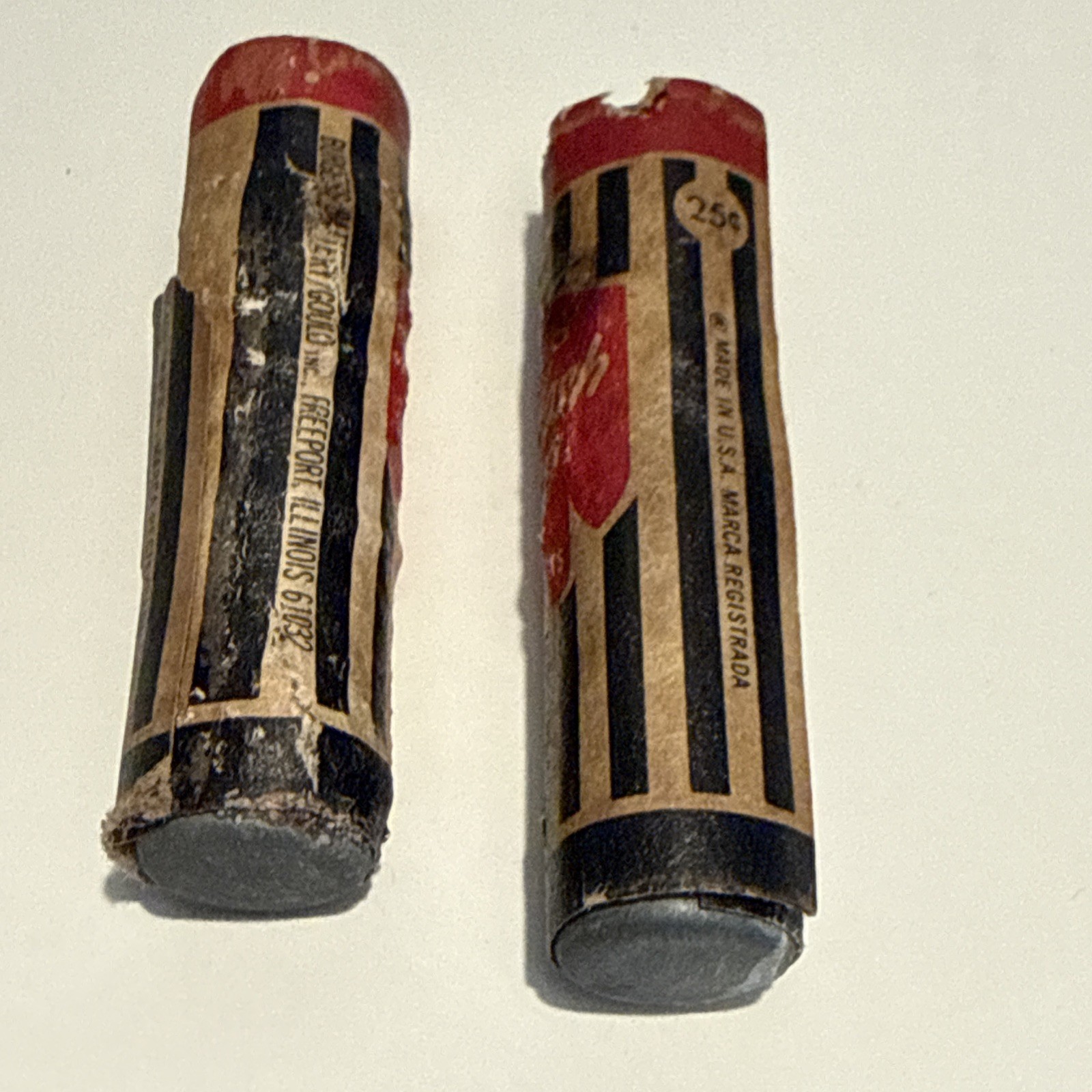 Vintage Burgess Photo-Flash Battery 720 AAA Pair | Camera Prop Decor Display