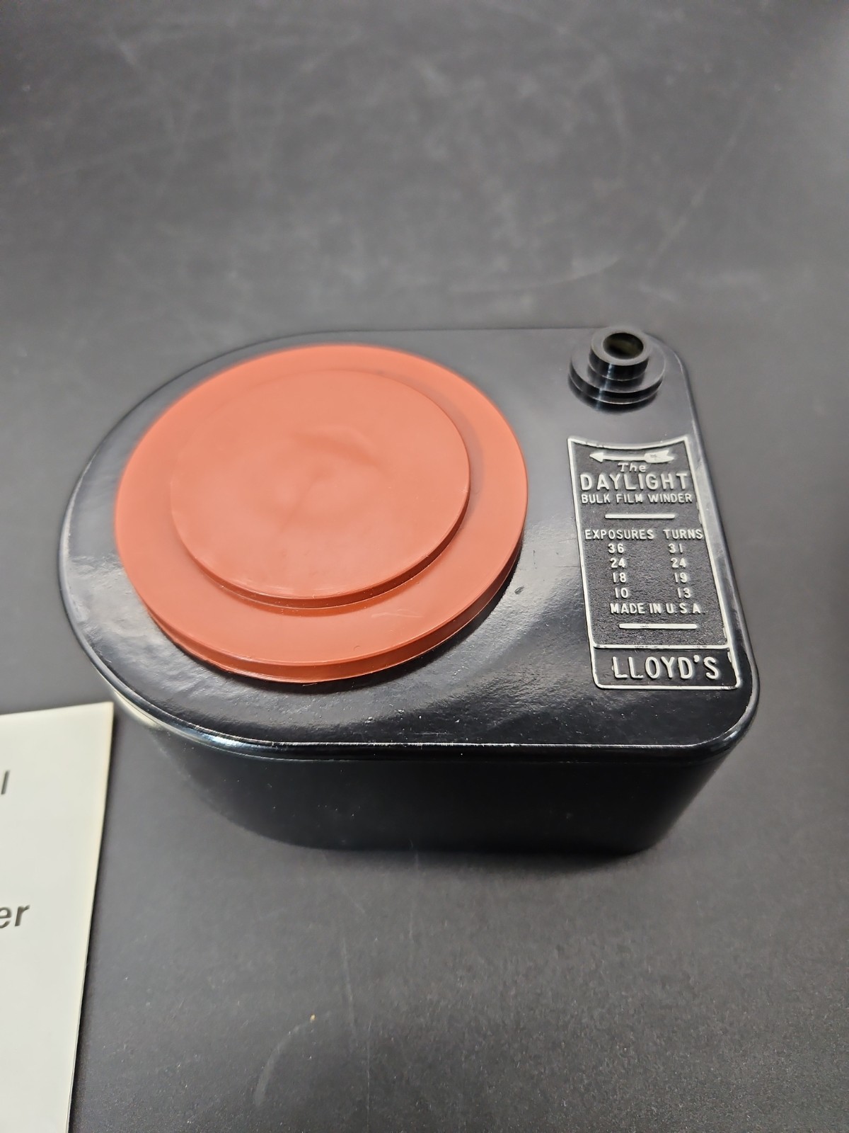 Lloyds 35mm Daylight Film Loader In Box Made In USA