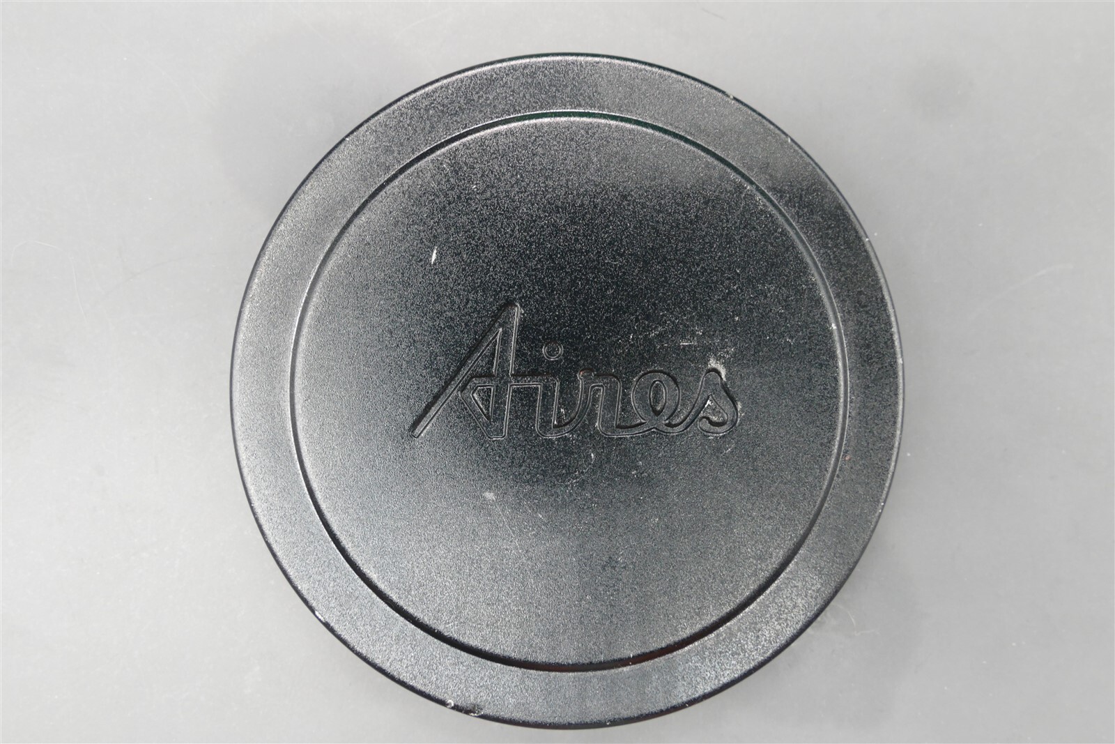 Vintage Genuine Aries Black Metal Lens Cap 64mm Fits Over 62mm Filter