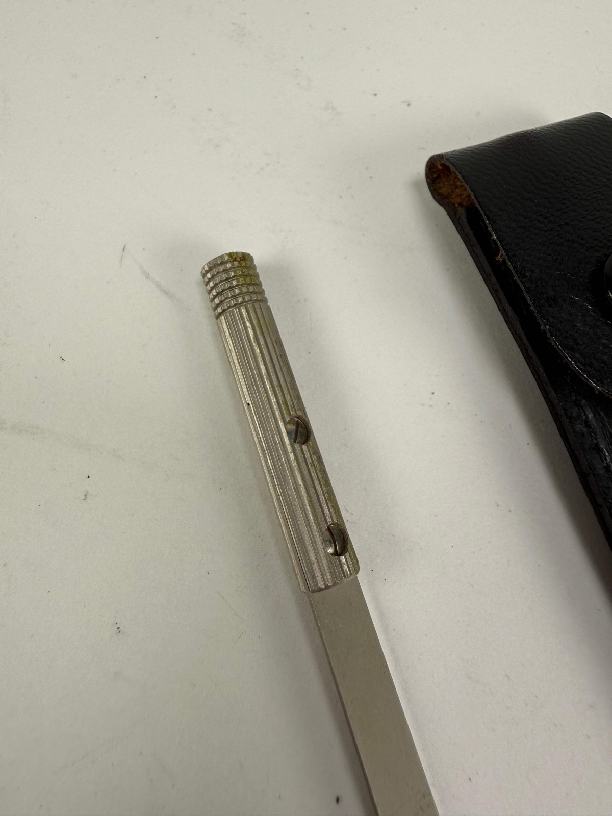 Rare Leica ABCOO Film Cutting Knife for ABLON Trimming Template w/ Case