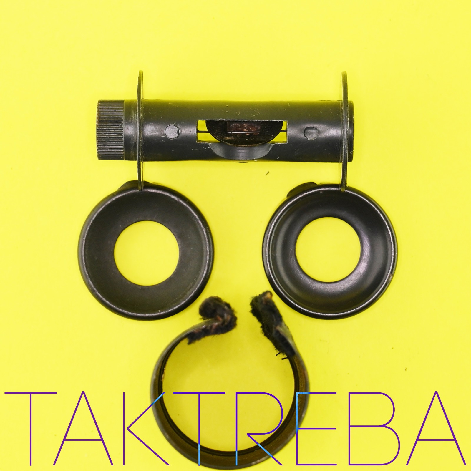 Reloadable Canister Metal Cassette 35mm Film Type 135m. Only Red Green Blue seal