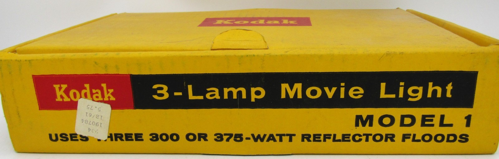 Vintage KODAK 3-Lamp Movie Light Model 1 – In Original Box #791