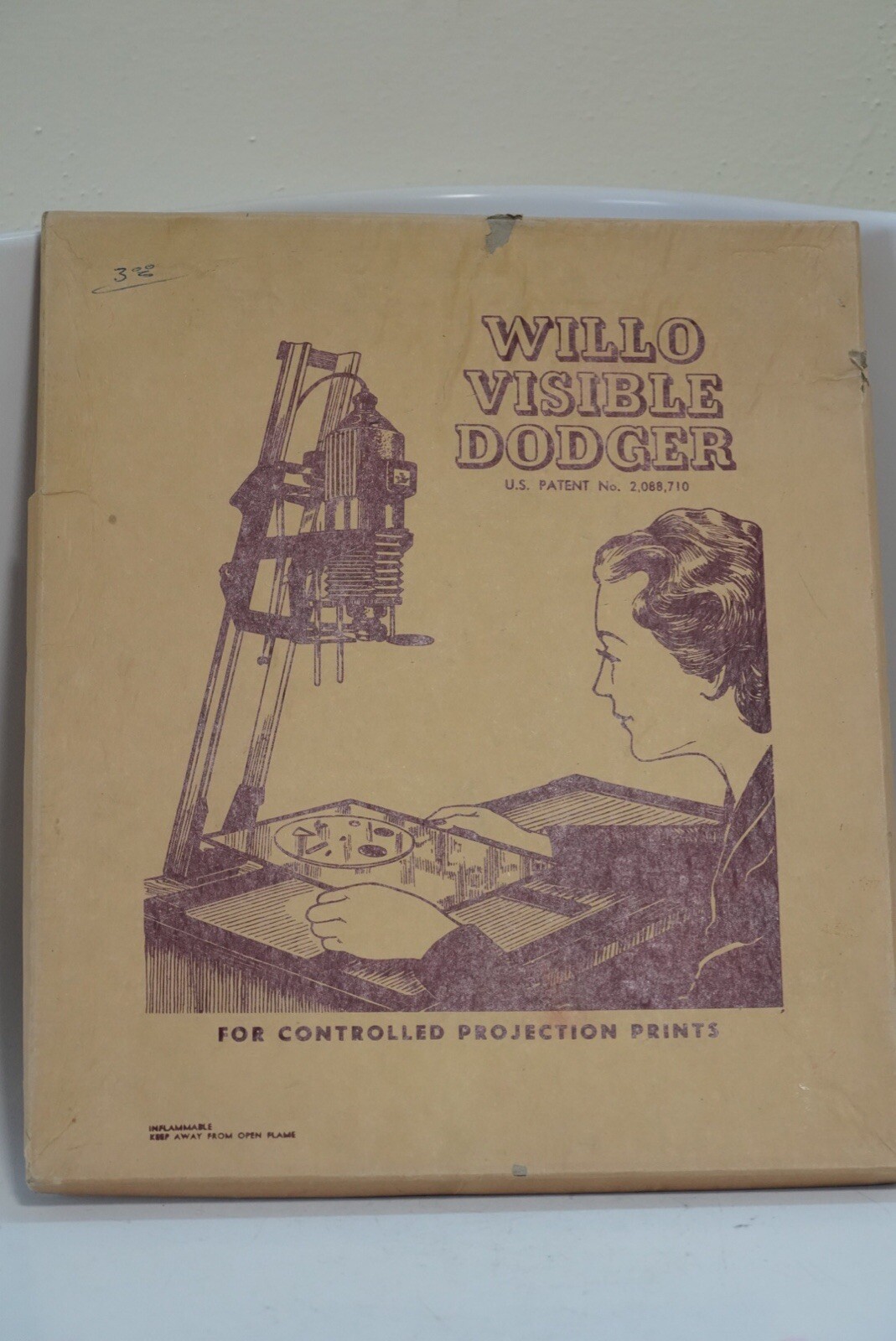 Willo Visible Dodger for Controlled Projection Prints Vintage