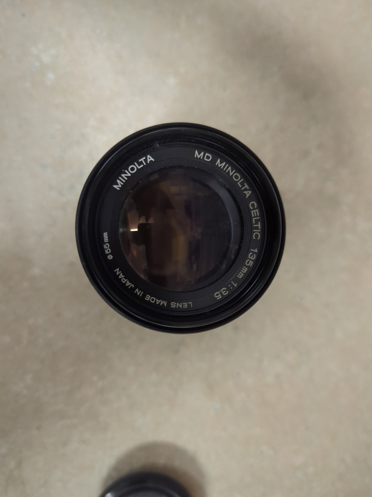 Minolta MD Celtic 135mm 1:3.5 Lens. F3.5