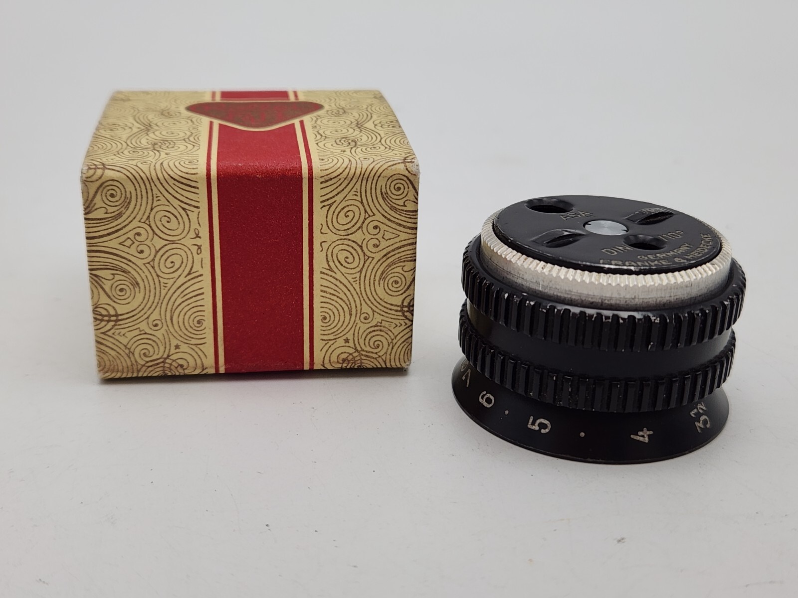 Rollei Rolleicord F Aufsteckknopf Auxiliary Focusing Knob Rolleiflex w/ Box