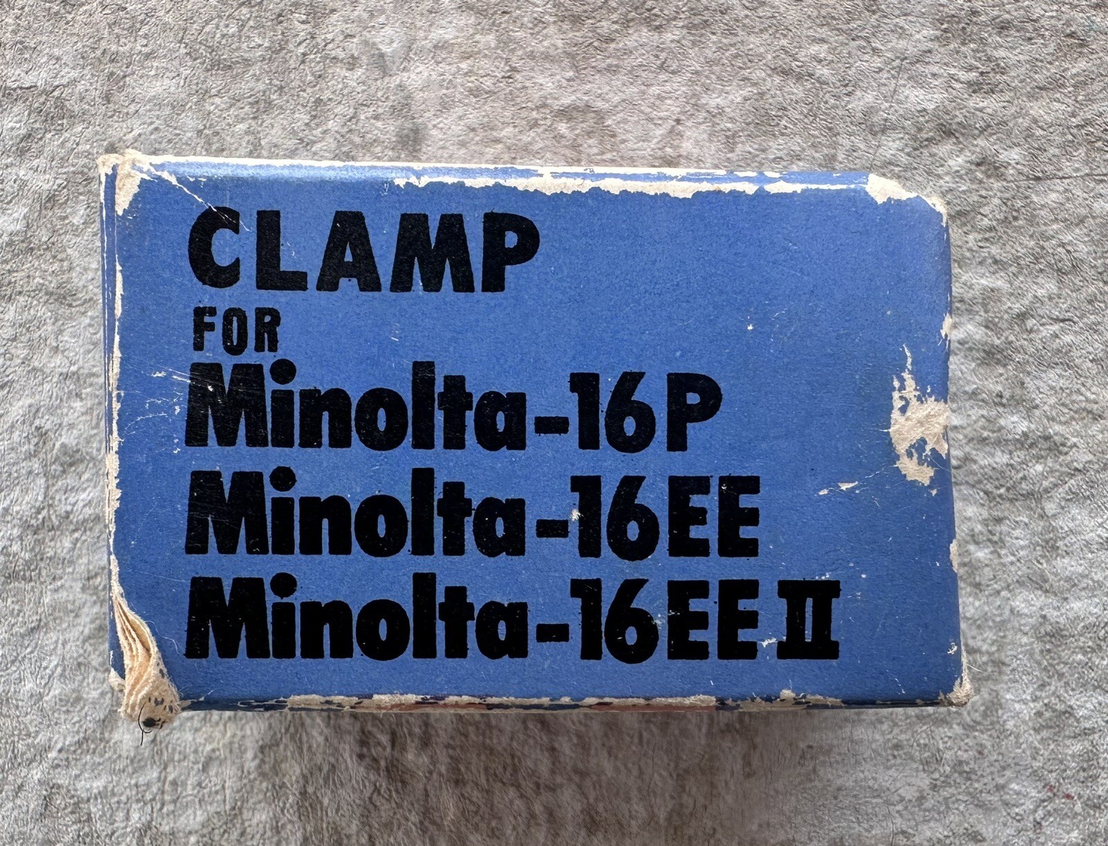 Genuine Minolta Accessory Tripod Shoe Clamp for Minolta 16 P, EE & EE II +Box