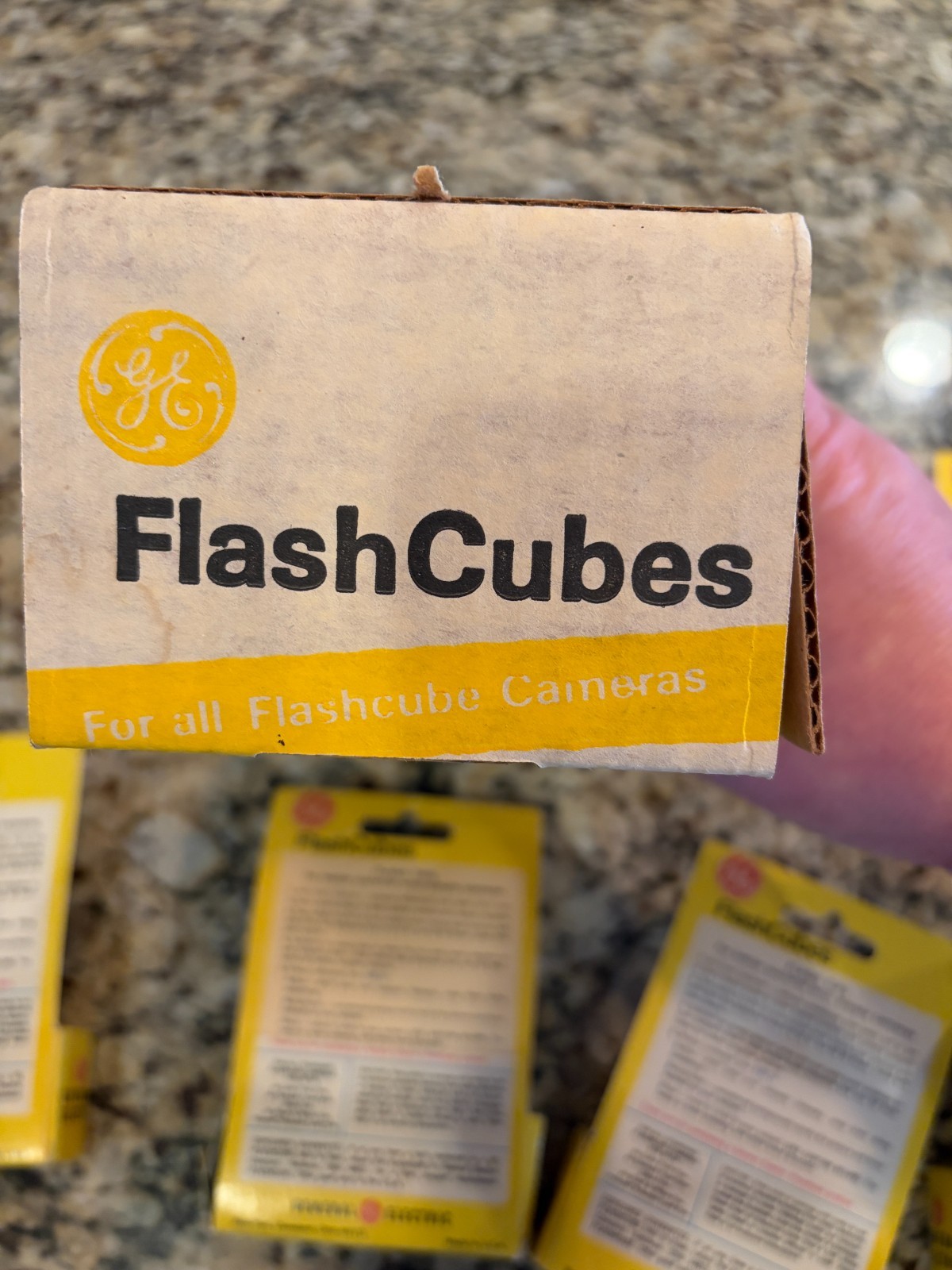 Vintage Lot of 5 NOS GE Flash Cubes – 3 per pack For Standard Flash Cameras