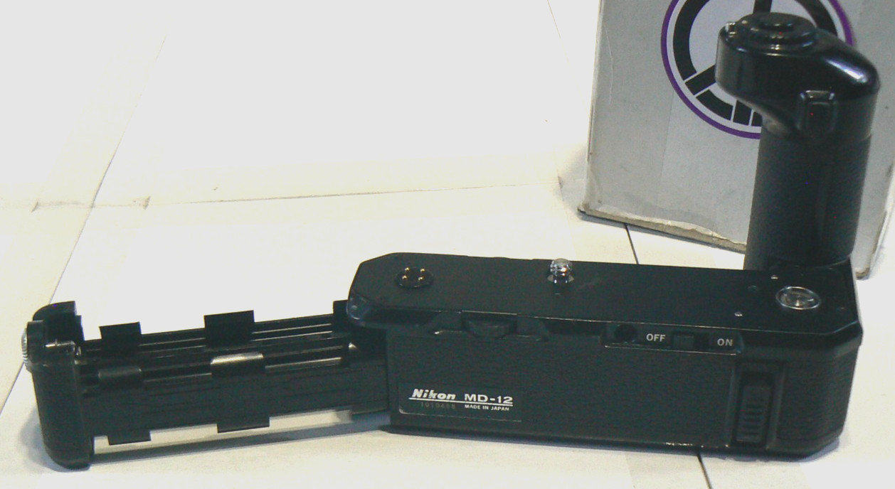 Nikon MD-12 Motor Drive for FM FM2 FM3A FE FE2 Cameras – Made in Japan AA