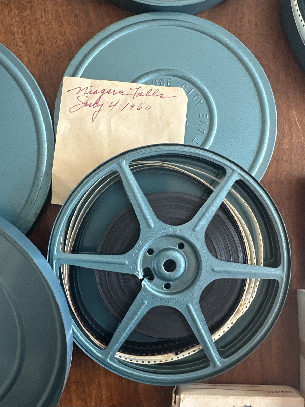 Vintage 8mm Films, Canisters, Reels, And Brumberger Carrying Case
