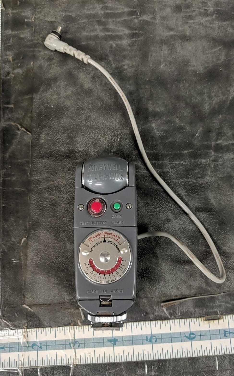 Honeywell Heiland Tilt-A-Mite Camera Flash Unit Vintage 1950s Japan Parts Only.
