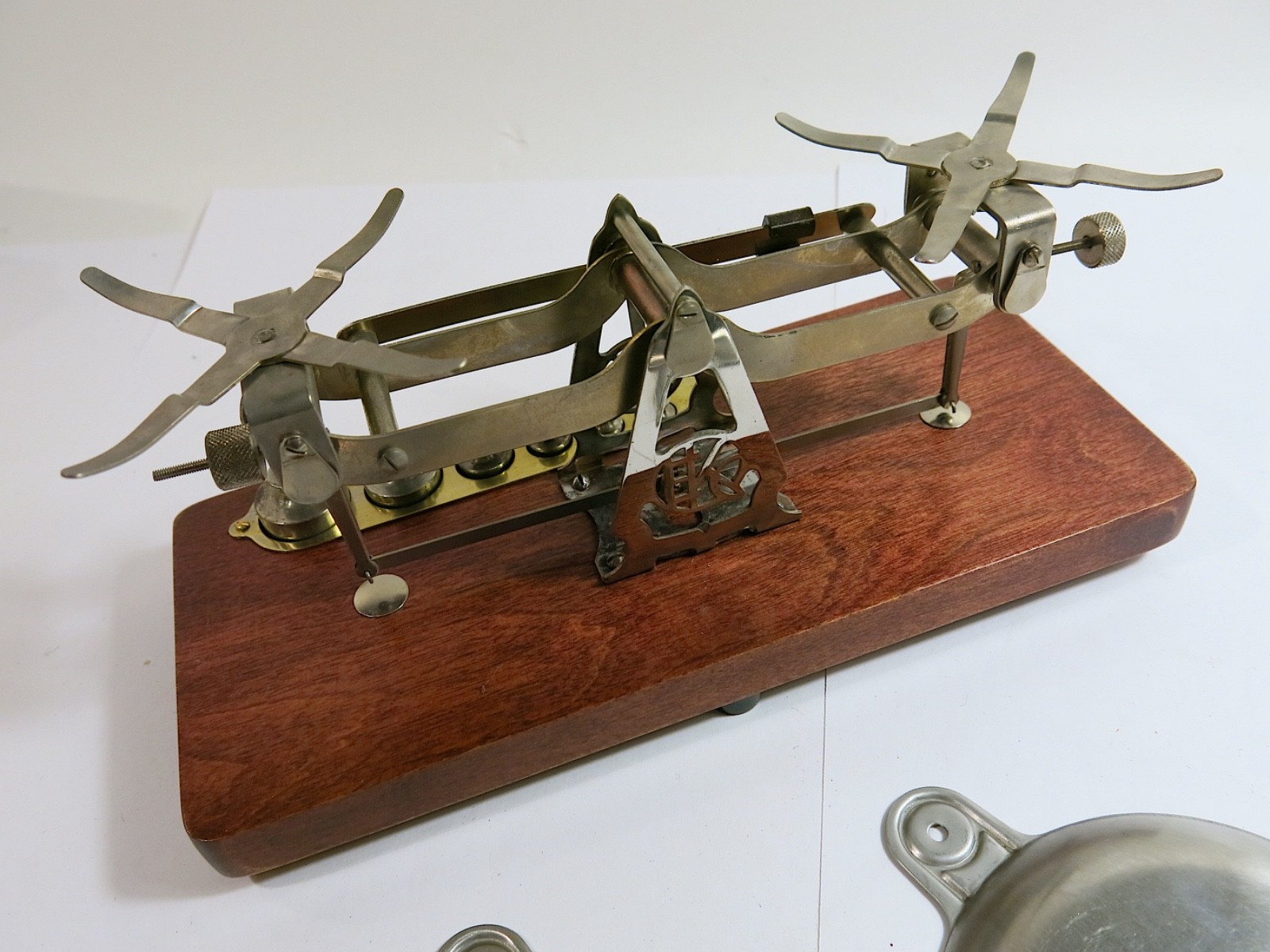 Antique Kodak Studio Scale with Weights & Box — Refinished Base plus New Feet