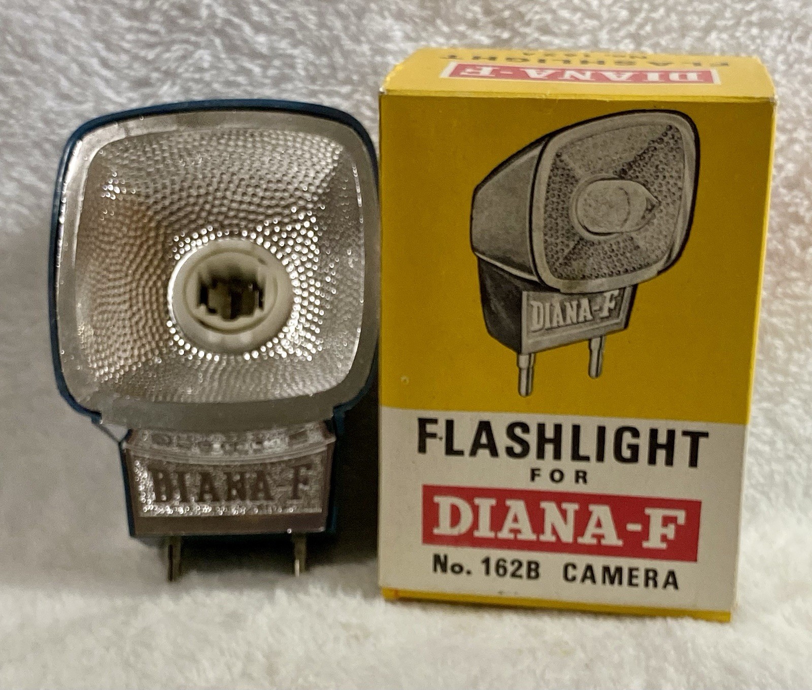Vintage Diana-F Flashlight No. 162B, Use W/ Diana-F Camera, New In Original Box