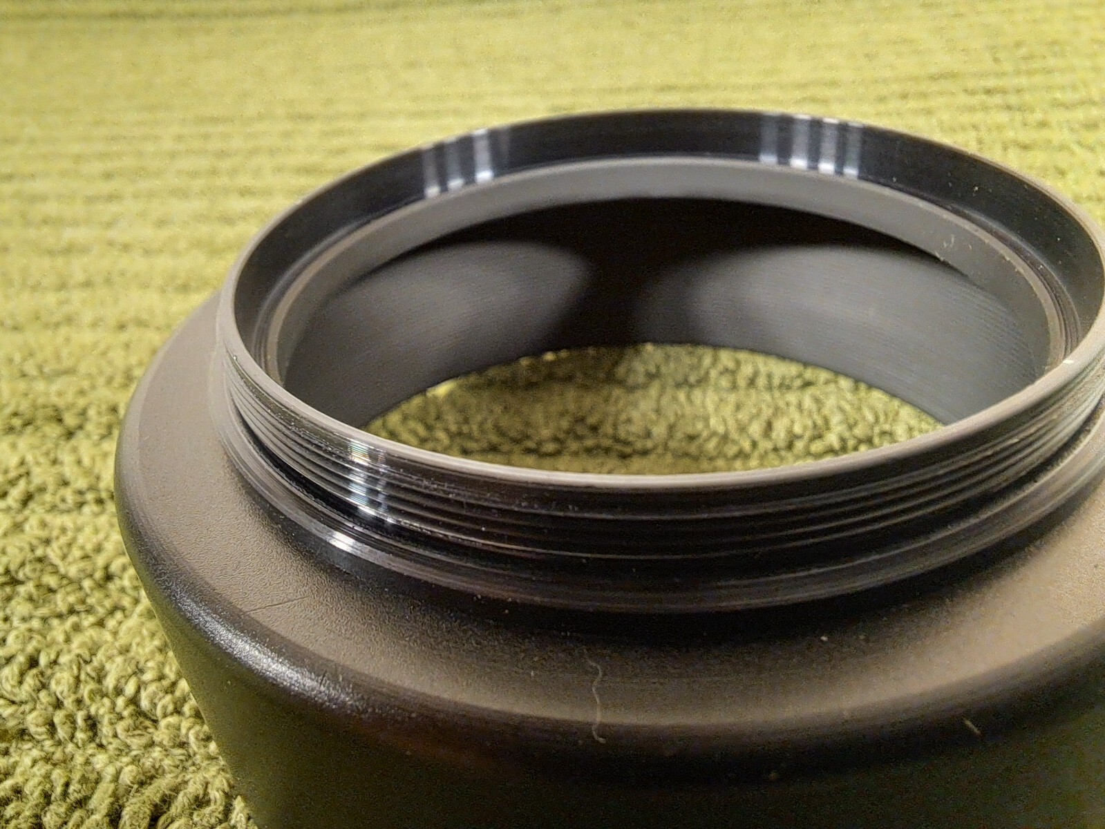 Vintage Black Metal Lens Hood Shade Series 7 VII (50.8 mm) – Made in Japan