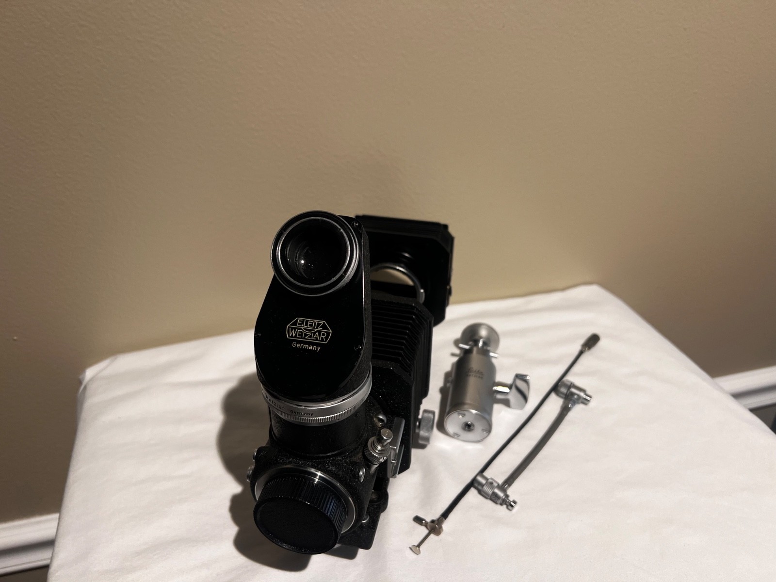 Leica Closeup Kit w/Bellows I & Visoflex I for Macro Photography w/Fitted Case
