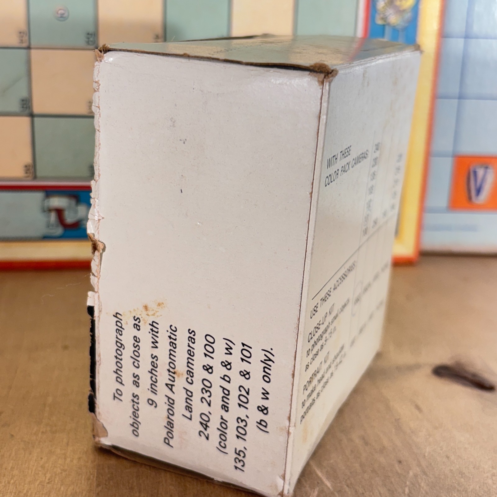 Polaroid Close-Up Kit #583 In Jewel Case
